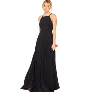 Lulu’s Black ‘Mythical Kind of Love’ Maxi Dress Size Small